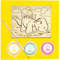 "Динозаврик " раскраска белый шоколад