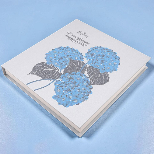 Подарочный набор с конфетами: мармелад, конфеты ассорти (мега-книга серебряная)