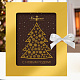 Молочный шоколад С Новым годом! открытка золотая 100г
