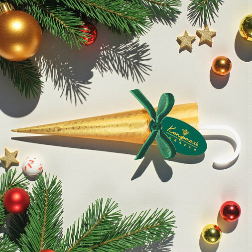 Новогодний набор: мягкий грильяж, ассорти, суфле, цукаты, чай, варенье 325г