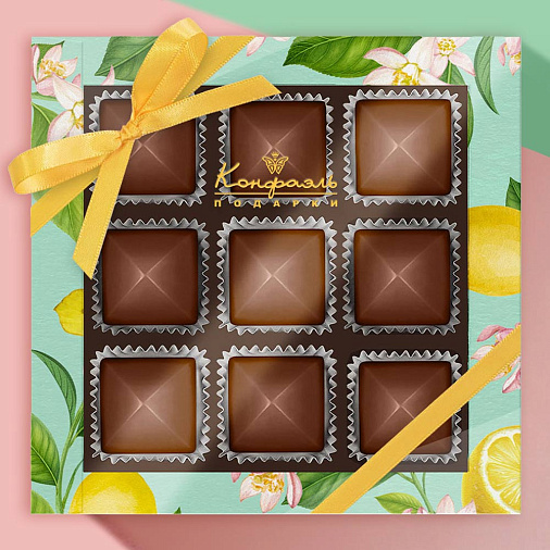 Набор конфет с шоколадной начинкой 95г