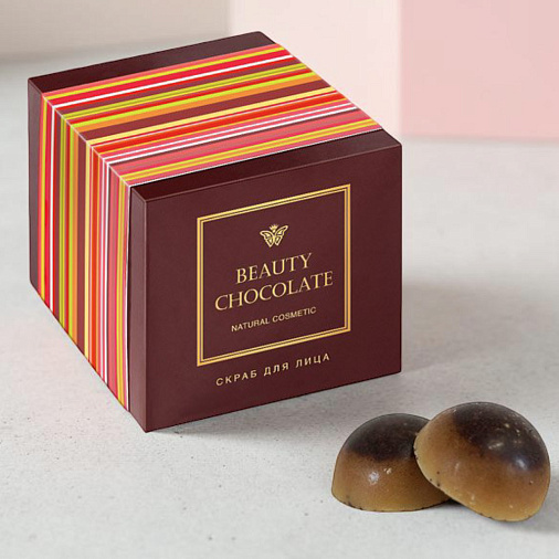 Скраб для лица какао-масло с кофе 60г
