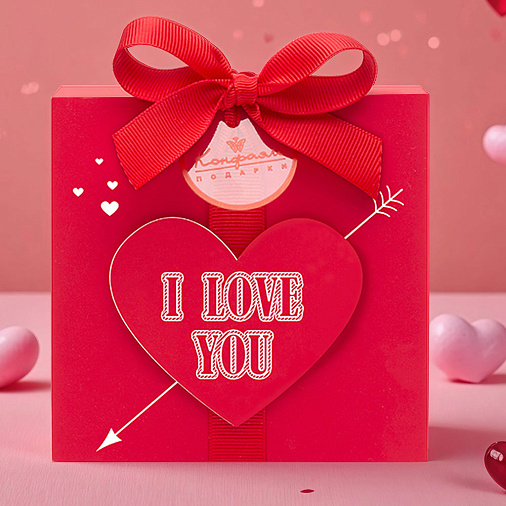 "I Love you" набор сухофруктов в шоколаде 75г