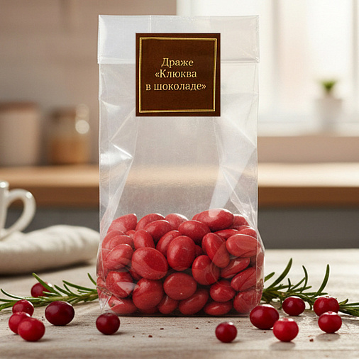 Клюква в белом шоколаде драже