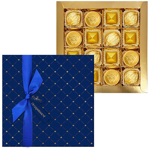 Набор: шоколад, конфеты марципановые 305г