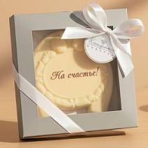 "На счастье" подкова шоколад белый 35г