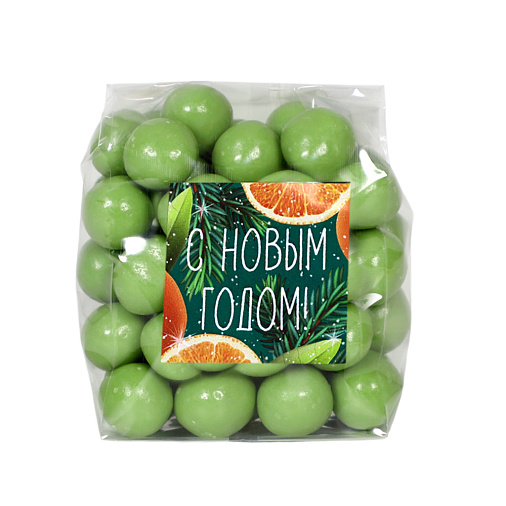 «Любимый вкус» драже гречишные шарики "Мохито" в белом шоколаде 75г