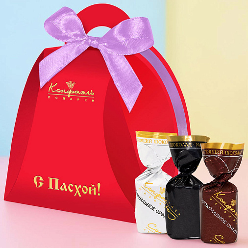Пасхальный набор суфле в шоколаде