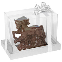 "Лошадь в траве" скульптура шоколад молочный 1240г