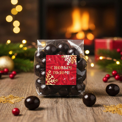 «Любимый вкус» драже гречишные шарики в горьком шоколаде 75г