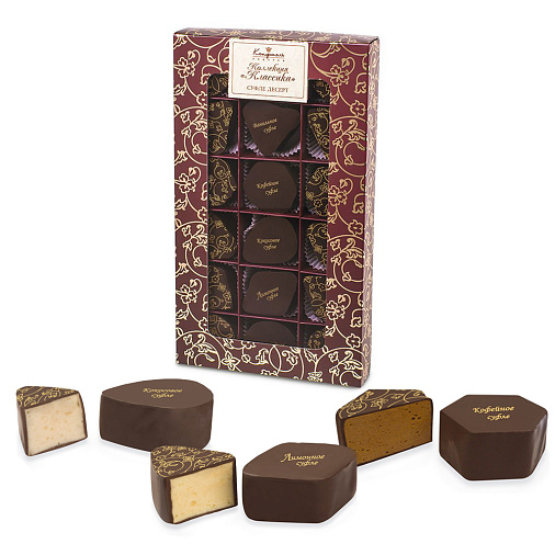 "Классика Конфаэль" набор суфле кокосового, кофейного, ванильного, лимонного