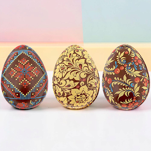 "Хохлома"3 яйца молочный шоколад