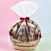 "Классика Конфаэль" корзина: шоколад, конфеты, драже 