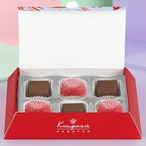 Набор конфет: мармелад, шоколадные конфеты ассорти 80г