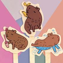 "Капибара" молочный шоколад на палочке в ассортименте