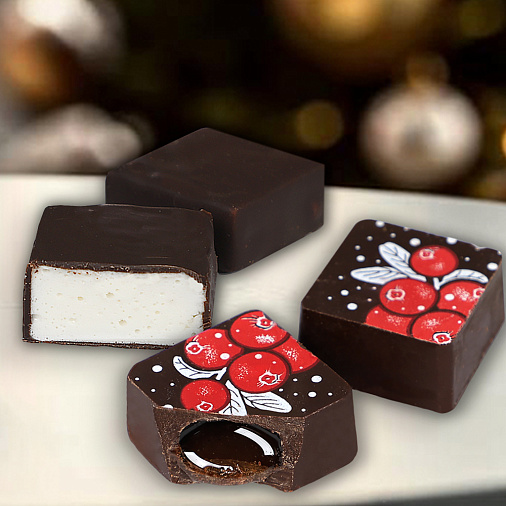 Новогодний набор шоколадные конфет 105г (Ярмарка)