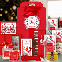 "Новогодняя сумочка" набор: шоколад, драже, мармелад, крр, конфеты, меренги, мед 1185г