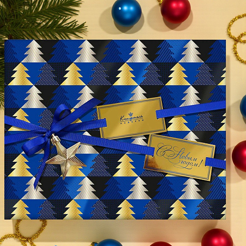 "С Новым годом" набор шоколадных конфет 420г