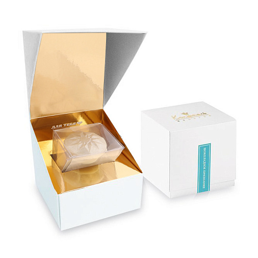 "Кольцо" скульптура белый шоколад