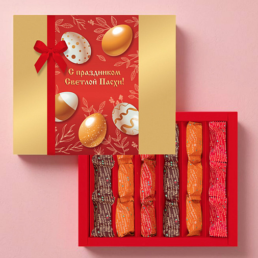 Пасхальный набор двуслойных конфет