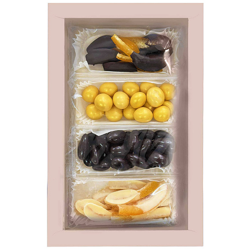 "Ураза-Байрам" подарочный набор: драже, конфеты глазированные (цвет капучино)