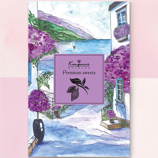 Набор шоколадных конфет и мармелада 120г