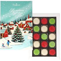 Новогодний набор мармелада желейного: "Сливочная намелака", "Личи", "Зеленая дыня" 255г