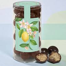 Драже "Гречневые шарики" в молочном шоколаде (лимонная коллекция)