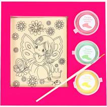 "Фея - бабочка" раскраска белый шоколад