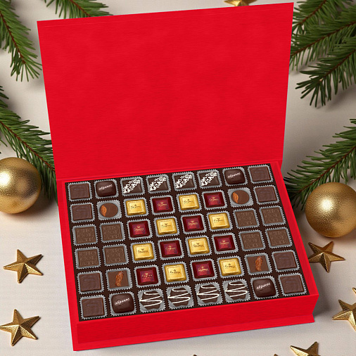 Новогоднее роскошное собрание конфет ручной работы 955г