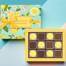 Набор шоколадных конфет , мармелад со вкусом «Банан», суфле лимонное в горьком шоколаде 150г