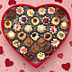 Сердце большое с конфетами ручной работы