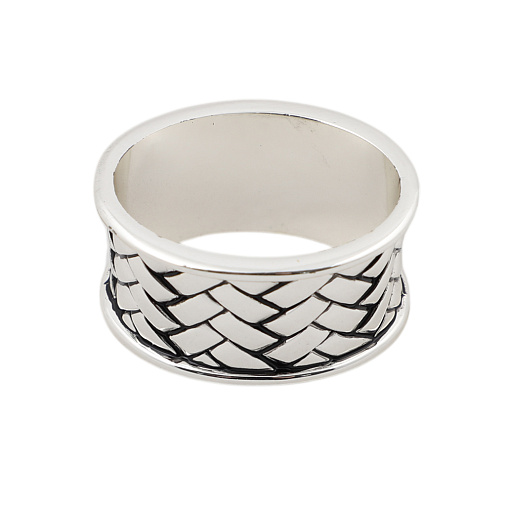 Кольцо на салфетку серебро