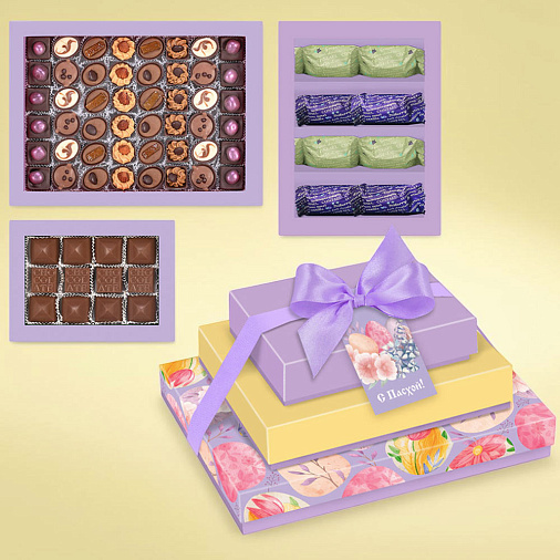 Пасхальный подарочный набор конфет