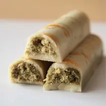 Дубайский белый шоколад с фисташковой начинкой 35г